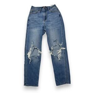 Hollister Curvy Ultra High-Rise Mom Jeans W26 L27